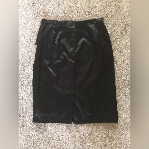 Pencil striped skirt size M (38) Classic Workwear party colorblock straight - Picture 6 of 7